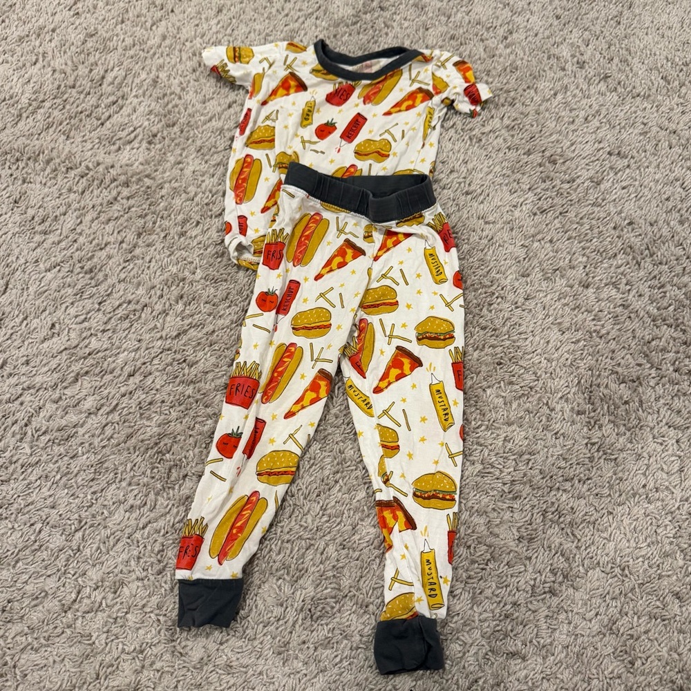 Little Sleepies Fast Foodies PJs - 12-18 Months